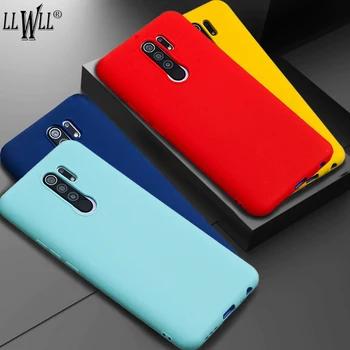 Bomboane de Culoare Lichid de Silicon de Caz Pentru Samsung Galaxy S6 S7 Edge S8 S9 Plus S10 S10e Lite S20 FE S21 Ultra Moale Capacul din Spate Subțire