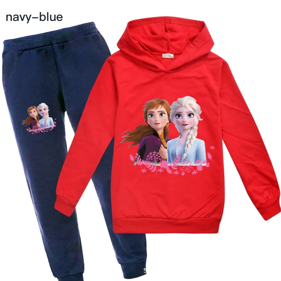 Cumpara Disney Frozen Fete Seturi De îmbrăcăminte Pentru Moda Hanorace și Pantaloni Copii Elsa Haine De Primavara Toamna Costum De Trening / Animale & pluș ~ Geekzone.ro