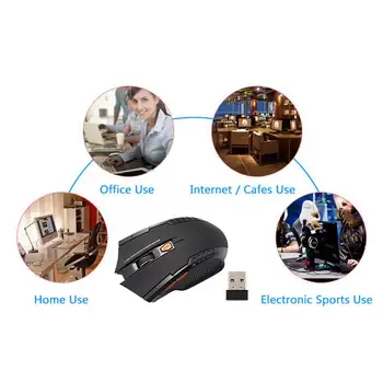 Mini Optic Wireless 2.4 G Mouse-ul fără Fir Nou Joc Mouse-ul Receiver cu Interfata USB pentru Notebook-uri, Calculatoare Desktop