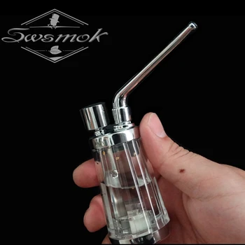 SWSMOK Nou Popular Sticla Conducta de Apă Portabil Mini narghilea Narghilea Tutun de Fumat Conducte Cadou de Sănătate Tub Metalic Filtru