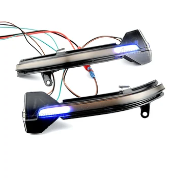 Dinamic de Semnalizare cu LED Oglinda Retrovizoare Indicator de Semnalizare Repetor Lumina Pentru BMW 5 6 Seria 7 F10 F11 F07 F06 F12 F13 F01
