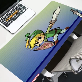 Zelda Mouse Pad 900x400cm mari de gaming mousepad L XL XXL gamer pentru jocul mat țapiș de souris kawaii jocuri accesorii de birou mat
