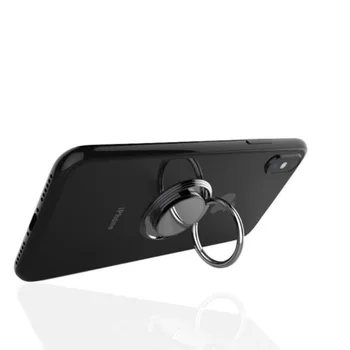 Pentru Huawei P10 Înapoi Inelul suport Suport pentru Telefon Acoperi Caz Telefon TPU Silicon Moale Cazuri PE Huawei P10 Plus