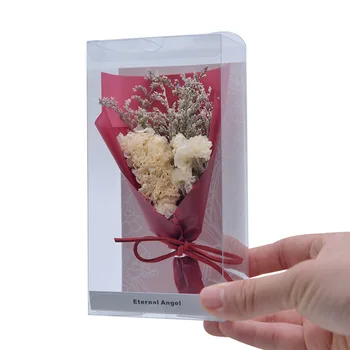 Flone veșnică flori flori uscate mini-buchete de cristal înstelat ziua Îndrăgostiților cadou de ziua de nastere cadou de nu-ma-uita iubitor de iarbă
