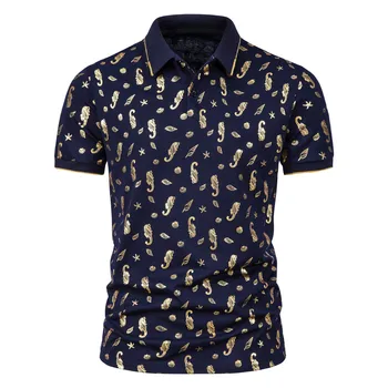 8 Stil Mens de Vară pentru Bărbați Tricou Casual, de zi cu Zi de Afaceri tricou Rever Maneca Scurta Top Tee