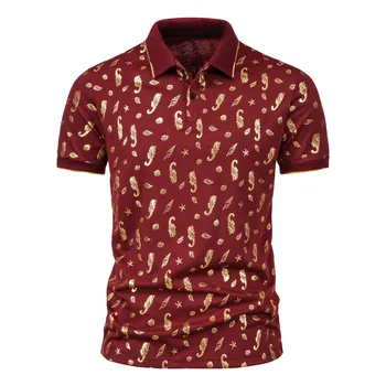 8 Stil Mens de Vară pentru Bărbați Tricou Casual, de zi cu Zi de Afaceri tricou Rever Maneca Scurta Top Tee