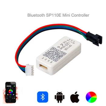 WS2812B IndividuaIIy AddressabIe Benzi cu Led-uri RGB WS2812 PixeI Lumina USB SP110 Bluetooth ControIIer Impermeabil 30/60/144 pixeIDC5V