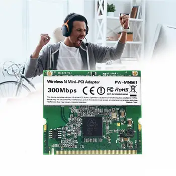 Atheros AR9223 Mini PCI 300Mbps Wireless N WiFi Adaptor CARD Dell Pentru Acer Toshiba Mini-PCI Asus Card WLAN R8L5