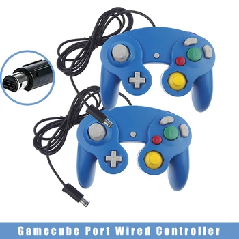 Pentru Nintend NGC Gamepad cu Fir Pentru Wii, Wiiu Gamecube Controller Joystick Joypad Vibrații Jocuri Mâner Consola Accesorii