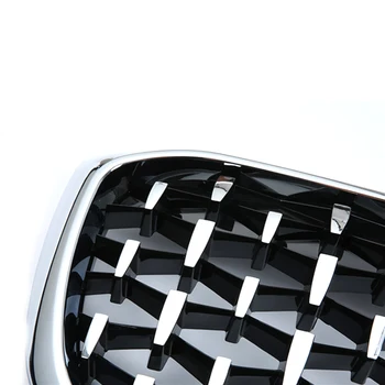 Accesorii auto Grila Fata Mijloc Net Gratare de Asamblare Acoperire Cadru Decor Pentru BMW Seria 3 GT Gran Turismo F34 2013-2019