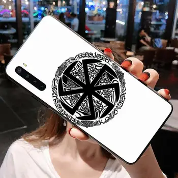Slavă Viking simbol Kolovrat de Lux Unic de Telefon Acoperă pentru Xiaomi Mi Nota 10 Lite Mi 9T Pro xiaomi 10 10 CC9 Pro 9SE