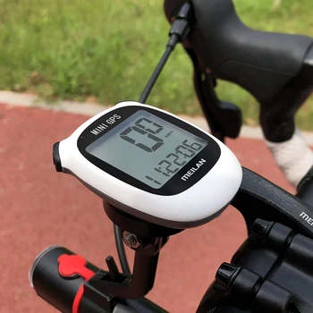 MEILAN GPS Calculator de Biciclete Biciclete Rider GPS Vitezometru Viteza Altitudine DST Timp Plimbare Wireless Waterproof Bike Kilometrajul