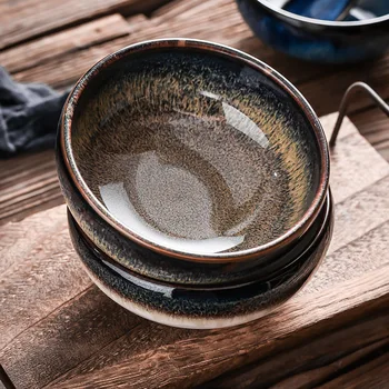300ml Castron de Orez de Bucătărie Japoneză Ceramice Ramen Castron Salata cu Taitei Supa Restaurant Bucatarie Tacamuri Decor Acasă L1