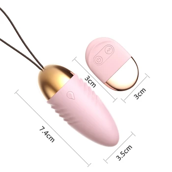 Femeie vibrator Jucărie Sexuală pentru Femei de la Distanță fără Fir Vibrator Jucării pentru Adulți Pentru Cuplu Penis artificial Clitoris Vagin Stimulator Ouă Vibrator