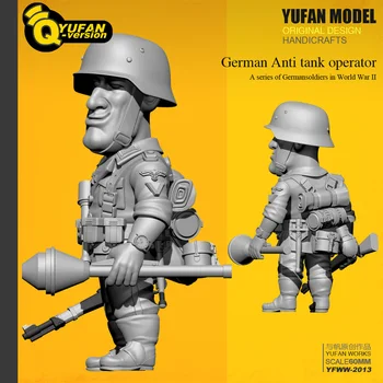Yufan Model 1/32 Figura Kituri de Versiune Q Rasina Soldat (60mm Mare) Yfww-2013