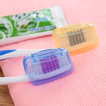 5pcs de Călătorie Portabil Cap de Periuta de dinti Titularului Caz Acoperire de Spălare Germproof Perie Capac Proteja capacul Toothbrushe Cutie