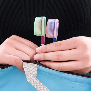 5pcs de Călătorie Portabil Cap de Periuta de dinti Titularului Caz Acoperire de Spălare Germproof Perie Capac Proteja capacul Toothbrushe Cutie