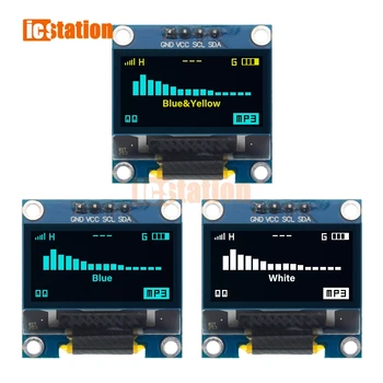0.91 0.96 0.95 1.3 2.42 inch Display Oled Seria alb albastru RGB interfata I2C 128X64 LCD oled display LED module