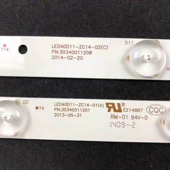 LED BacklightL benzi Pentru LE40F3000W Light Bar LT-40M645 LSC400HM06-8 LED40D11-ZC14-01 LED40D11-ZC14-02 30340011202/201