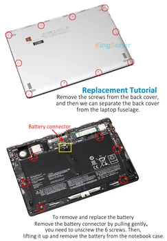 Kingsener L13M4P71 Bateriei pentru Lenovo Yoga 3 Pro 1370 Seria Pro-1370-80HE Pro-5Y71 Pro-I5Y51 Pro-I5Y70 Pro-I5Y71 L14S4P71 44Wh