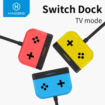 Hagibis Comutator de Andocare pentru Nintendo Comuta TV Portabil Dock de Încărcare Stație de Andocare Încărcător 4K TELEVIZOR compatibil HDMI Adaptor USB 3.0