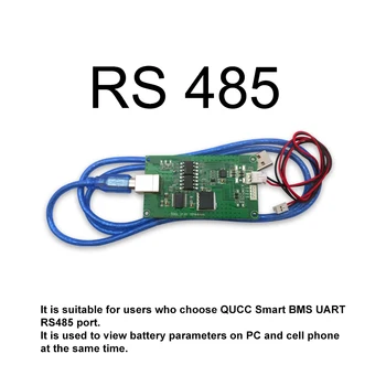 Qucc RS485 modlue inteligente bms cu UART port RS485