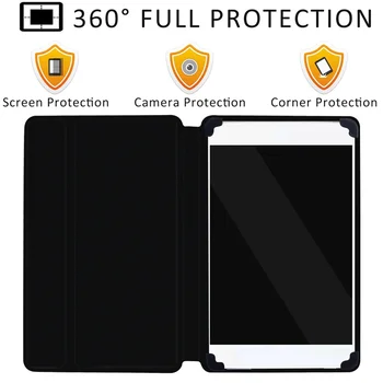 Tableta Sta Acoperi Caz pentru Huawei MediaPad (T1/T5)10/MediaPad(T1 /T3) 7.0 8.0/T3 10 9.6
