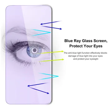Pentru OPPO Realme 8 Pro 8Pro Anti-albastru Temperat Pahar Ecran Protector Pentru Realme 7 Pro X7 Max Capac de Sticlă de Film Realme T2 Pro