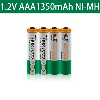 2021 1350mah Ni-MH Baterii AAA 1.2 V Baterie Reîncărcabilă NI-MH Baterie pentru Camera foto,Jucarii Lanterna Led-uri Lanterna