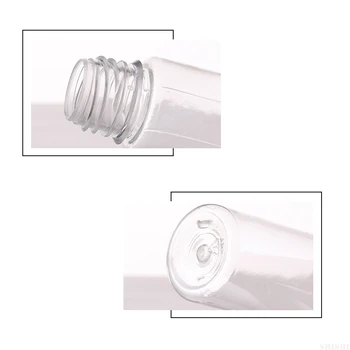 5pcs E-Lichid Suc Dropper Sticle Goale de Plastic, PET Vape Sticla DIY Eliquid Ulei Pen Recipient de 10 ml/15 ml/30 ml/60 ml/100ml/120ml