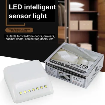 Interior Balama LED-uri Senzor de Lumina Cabinet Balama Lumina pentru Bucatarie Dormitor Dulap Sertar SLC88