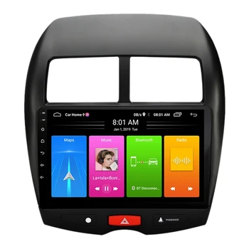 2 Din Android 10 Masina MP5 Player Radio Stereo 2+16GB Wifi, Bluetooth, GPS de Navigare pentru Mitsubishi Puternic ASX 2013-
