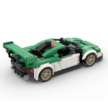 Noi Orasele Model de Masina de Curse de Mare Vehicul DIY Film cu Viteză Super-Masina de Curse Racers Bloc Jucărie Băiat Ziua de nastere Gfit 314pcs