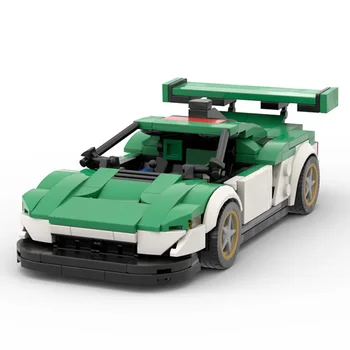 Noi Orasele Model de Masina de Curse de Mare Vehicul DIY Film cu Viteză Super-Masina de Curse Racers Bloc Jucărie Băiat Ziua de nastere Gfit 314pcs