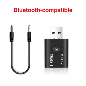 Bluetooth USB-compatibil 5.0 Adaptor Transmițător Receptor Audio Dongle USB Wireless Adaptor Pentru Calculator PC, Laptop