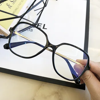 MS 2019 Anti Blue light Ray Calculator Ochelari de protecție rezistente la Radiații Transparent ochelari rame pentru Femei oglindă Plană Ochelari