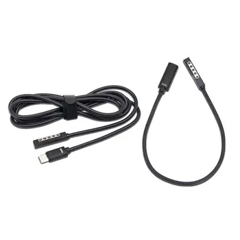 USB de Tip C C de sex Feminin Sau de sex Masculin de Alimentare Adaptor Încărcător Cablu de Încărcare Cablu pentru Surface Pro 1/ 2/Surface RT