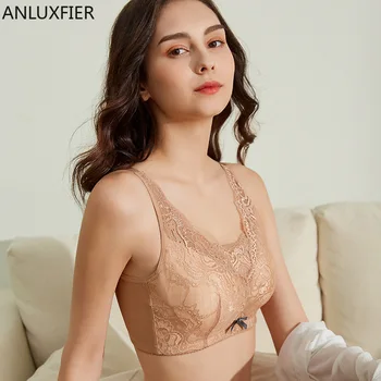 X9069 Mastectomie Sutien fără ramă Lenjerie de corp s-au Adunat fără Sudură Sexy Sutien de Silicon Mamar Forme Proteza Sutiene Lenjerie Plus Dimensiunea