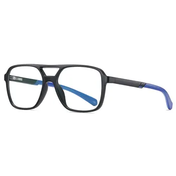 Mens Supradimensionate, Ochelari de Calculator Anti-blu Ray Ochelari de Lumină Albastră de Blocare Optice Ochelari Pilot Ochelari Cadru Pătrat Femei