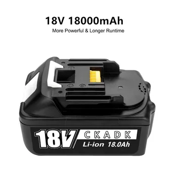 2021S original BL1860 Baterie Reîncărcabilă 18V18000mAh Litiu-ion pentru Makita 18V Acumulator BL1840 BL1850 BL1860B LXT400+incarcator