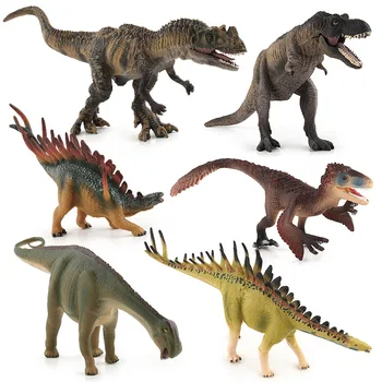 Modele De Dinozauri Copii Cognitive Jucării Simulare Tyrannosaurus Rex Ceratosaurus Kentrosaurus Utahraptor Acțiune Figura