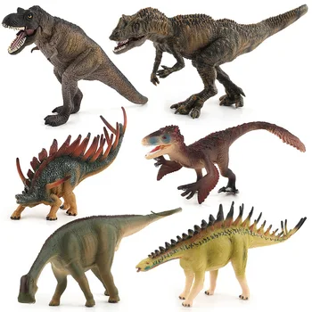 Modele De Dinozauri Copii Cognitive Jucării Simulare Tyrannosaurus Rex Ceratosaurus Kentrosaurus Utahraptor Acțiune Figura