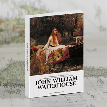 30pcs/lot de Înaltă calitate Artist Series/William Waterhouse pictura carte poștală 300g hârtie /felicitari H383