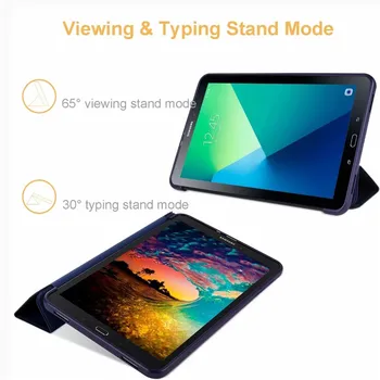Smart case Pentru Samsung Galaxy Tab Un A6 10.1 2016 T585 T580 SM-T580 T580N Tableta de Silicon Moale Capacul din Spate Pentru Galaxy Tab 10 2016