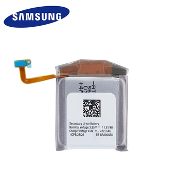 SAMSUNG Orginal EB-BR800ABU 472mAh Înlocuire Baterie Pentru Samsung Gear S4 SM-R800 SM-R805 SM-R810 Ceas Inteligent Baterii