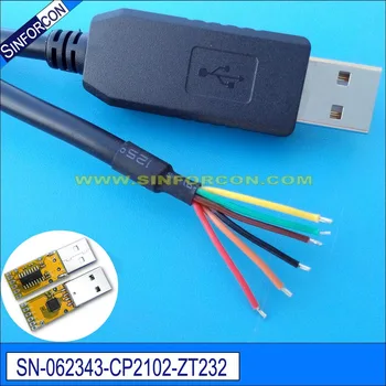 Silicon labs cp2102 usb serial rs232 sfârșitul cablu cablu adaptor cp210x