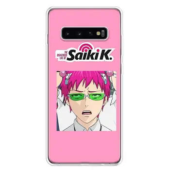 Dezastruoase în Viața de Saiki K Kusuo Caz de Telefon Pentru Samsung Galaxy S10 S20 S21 FE Ultra Nota 10 9 8 S9 S8 S7 Plus Lite Pro + J4