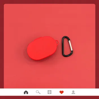 Cute Strawberry Căști Fără Fir Caz Pentru Xiaomi Redmi Airdots Bluetooth Căști De Acoperire Lichid Cască Caz