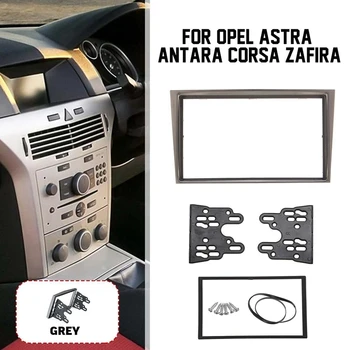 2 Din Dublu Radio Stereo Panou Fascia Dash Kit de Instalare Trim Kit pentru Opel Astra, Antara, Corsa Zafira