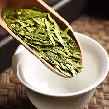 5A+ 2020 Primăvară Proaspăt Dragonului Verde Loose Leaf Speciale Dragonwell Ceai Chinezesc Cutie de Ceai pentru Sănătate a Pierde in Greutate